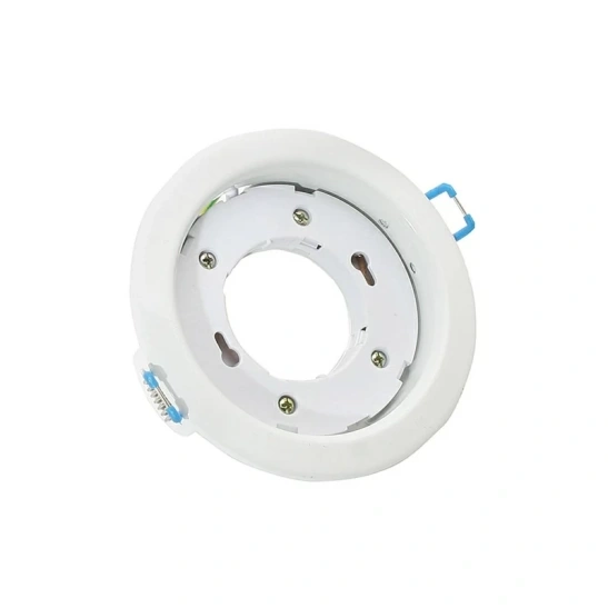 Светильник точечный ЭРА KL35 WH/1 белый GX53 фото 1