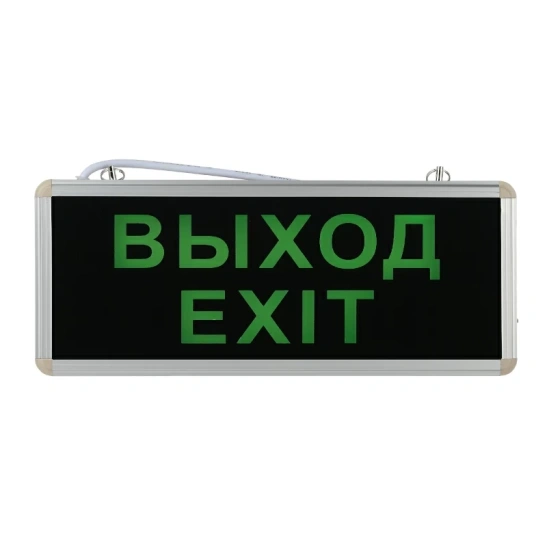 Светильник аварийный ЭРА ССА SSA-101-1-20, 3 Вт, выход-exit, 220 В фото 1
