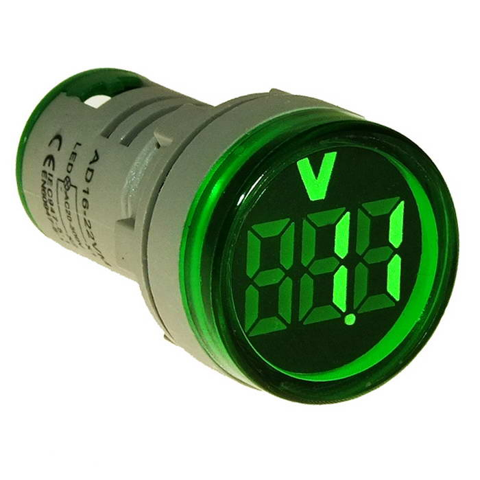 Цифровой вольтметр переменного тока с LED-дисплеем RUICHI DMS-133 фото 1
