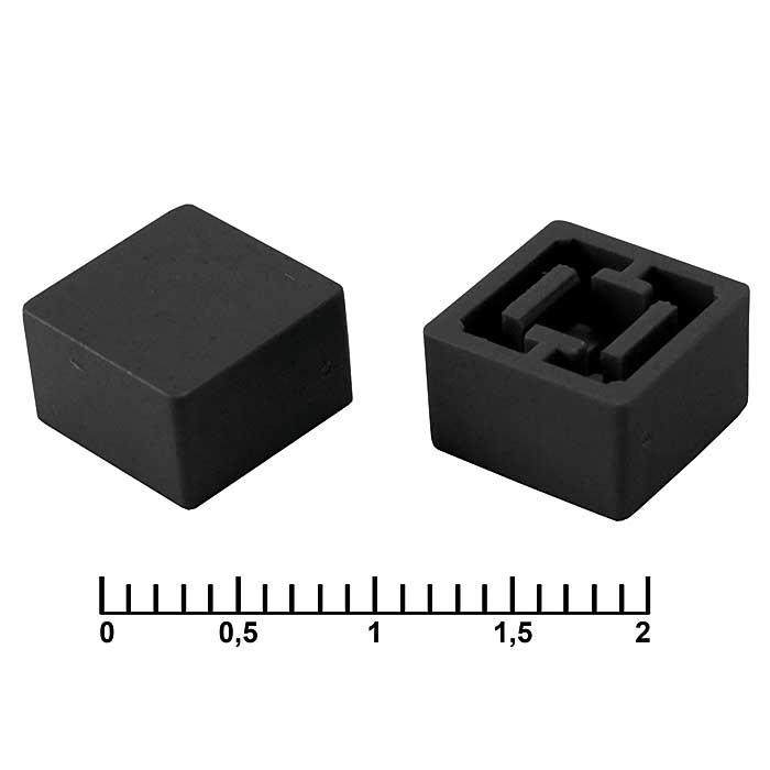 Колпачок для кнопок A27 Black фото 1