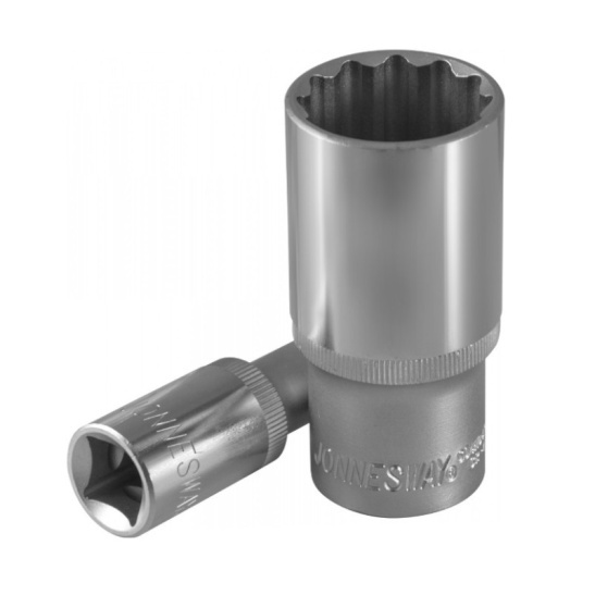 Головка торцевая глубокая 29мм 1/2" 12 гран. Jonnesway S04HD4729 фото 2