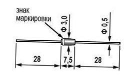 Стабилитрон КС133Г фото 2