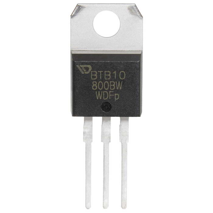 BTB10-800BW Weida симистор (триак), 800 В, 10 А, TO-220AB фото 1