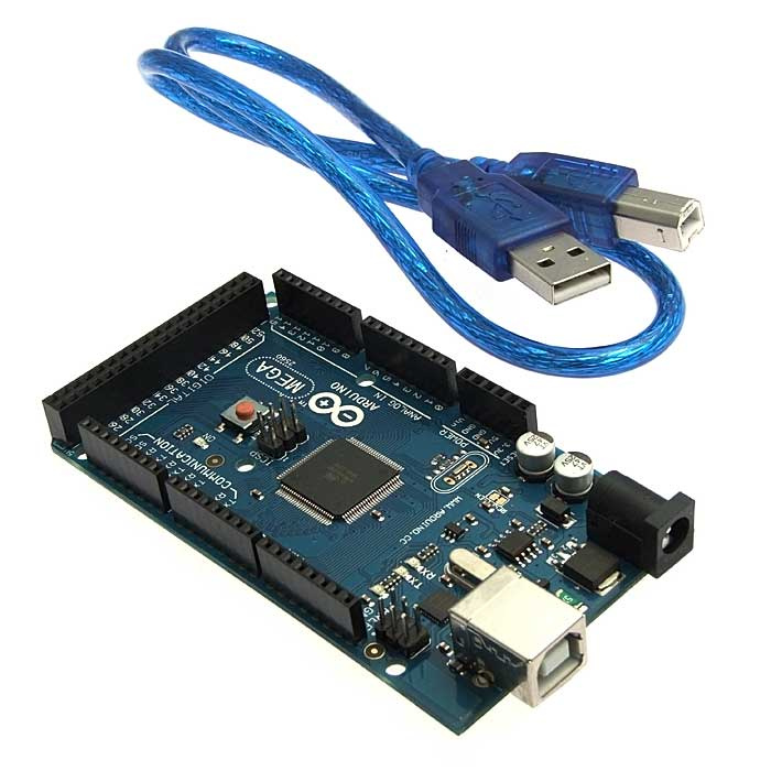 Электронный модуль RUICHI Arduino Mega 2560 R3, программируемый контроллер на базе ATmega2560 фото 1