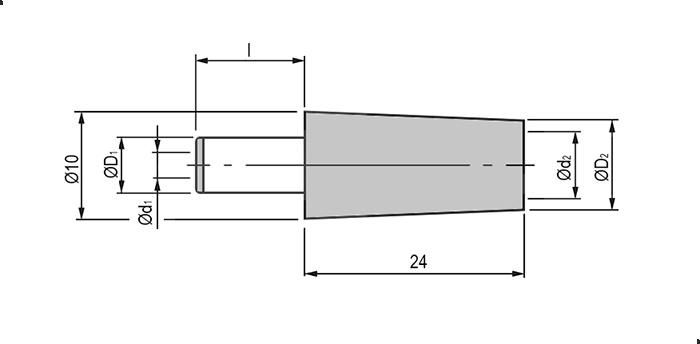 Разъём питания штырьковый SZC-0025b/4*1.7 мм, 2А фото 2