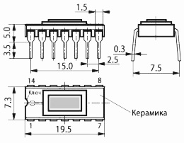 Отечественные микросхемы 140УД20Б фото 2