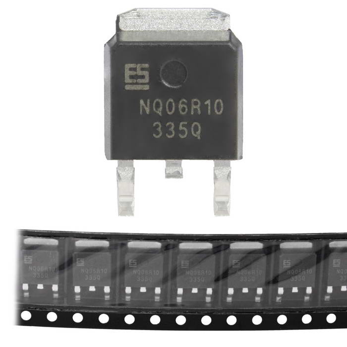 ESNQ06R10 Elecsuper полевой транзистор (MOSFET), N-канал, 60 В, 58 А, 7.5 мОм, TO-252 (DPAK) фото 1