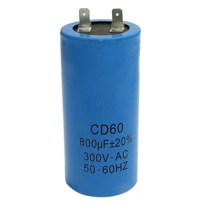Пусковой конденсатор SAIFU CD60, 800 мкФ, 300 В фото 1