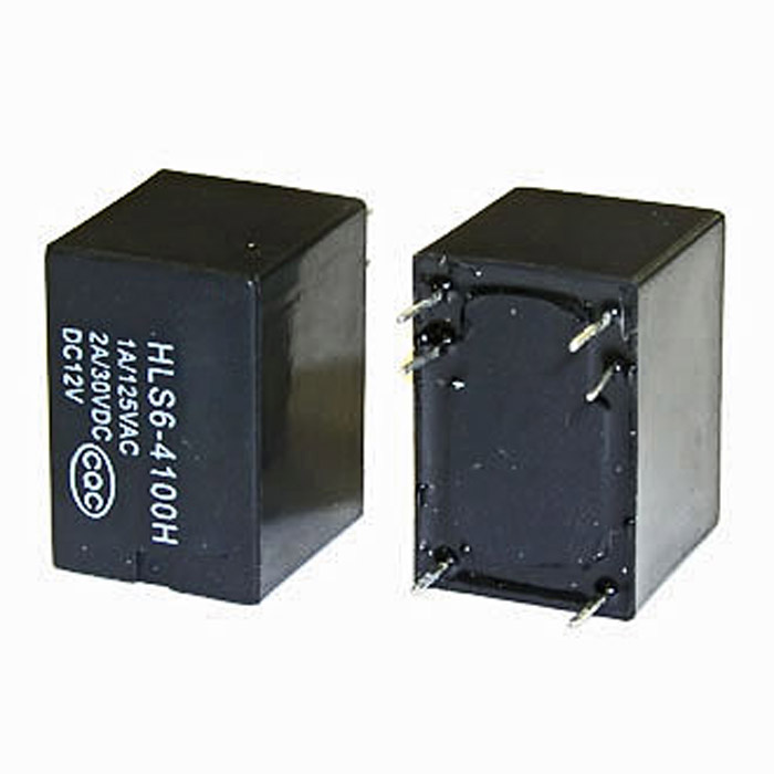 Электромагнитное реле RUICHI 4100H 12VDC (842) 2A, SPDT фото 1