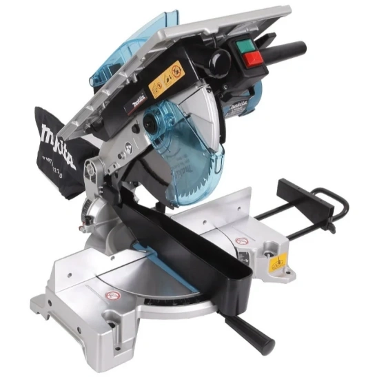 Эл. ПИЛА ТОРЦОВОЧНАЯ комбинированная с подсветкой  Makita  LH 1040 F 1650Вт, 260мм, Макита фото 1