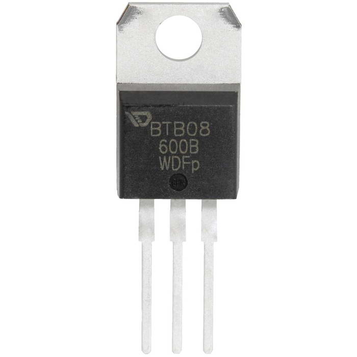 BTB08-600B Weida симистор (триак) 600 В, 8 А, TO-220AB фото 1