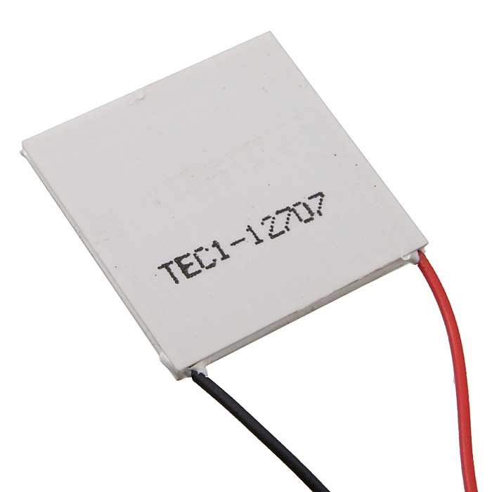 Модуль Пельтье RUICHI TEC1-12707, 40x40х5 мм, 12 В фото 1