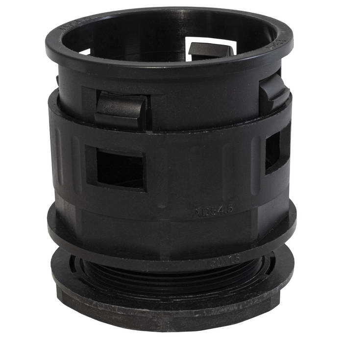 Быстрый соединитель для гофрированной трубы RUICHI QC-M40-40, IP54, прямой фото 1