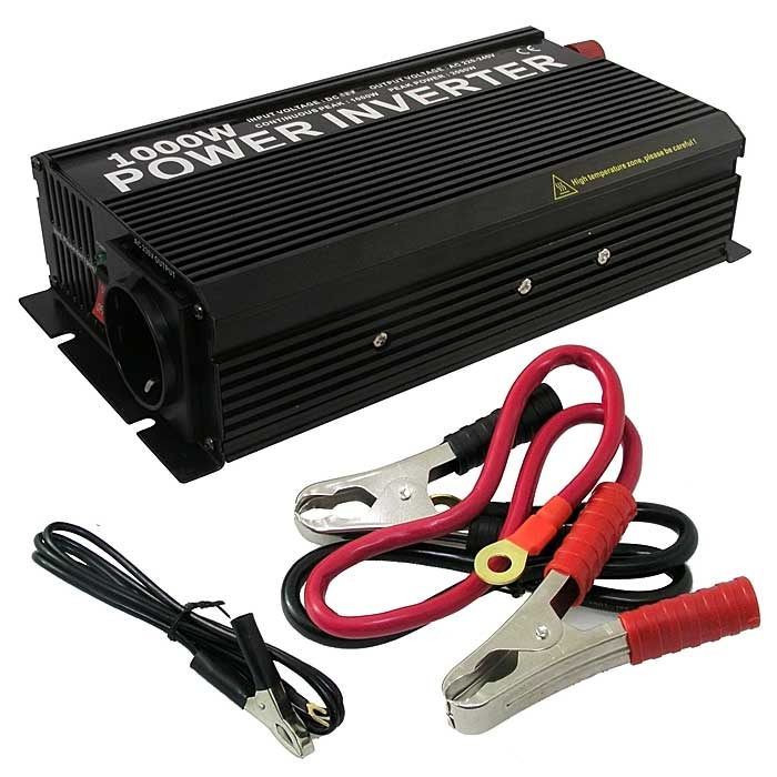 Инвертор 81000 1000W 24VDC-220VAС фото 1