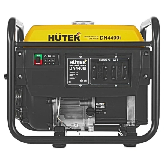 Генератор инверторный Huter DN4400i, 3,8 кВт, 230 В, бензин, 10,5 л фото 1
