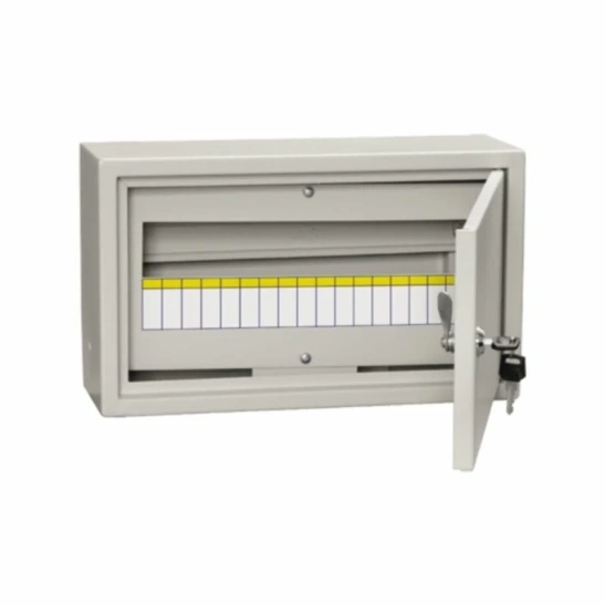Корпус металлический IEK ЩРн-18з серый IP31 265х440х120 (MKM14-N-18-31-Z) фото 1
