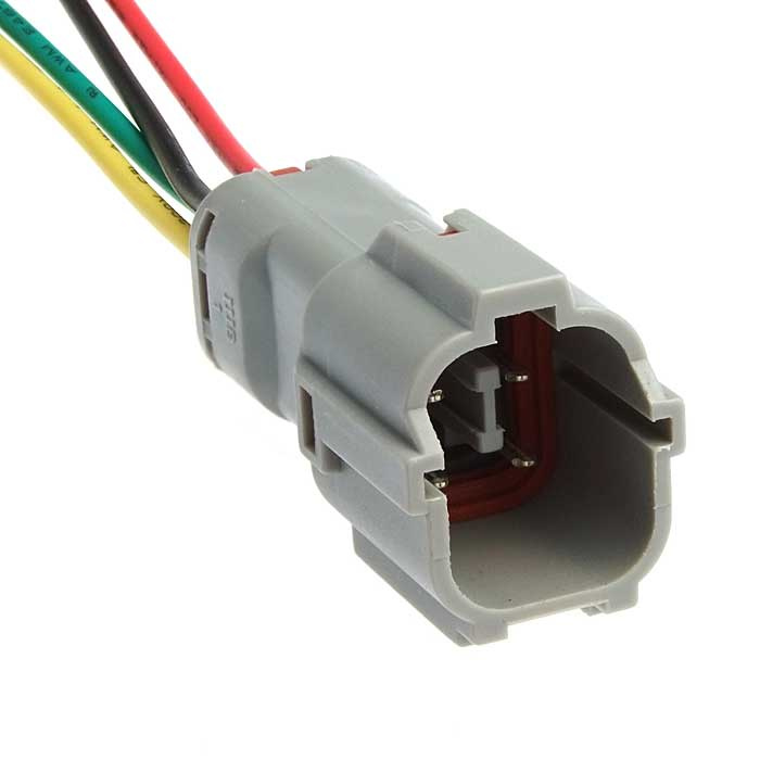 Разъём авт. соединитель RUICHI DJ7041-1.8-11 (18AWG 200 мм), 12/ 24 (DC) В фото 1