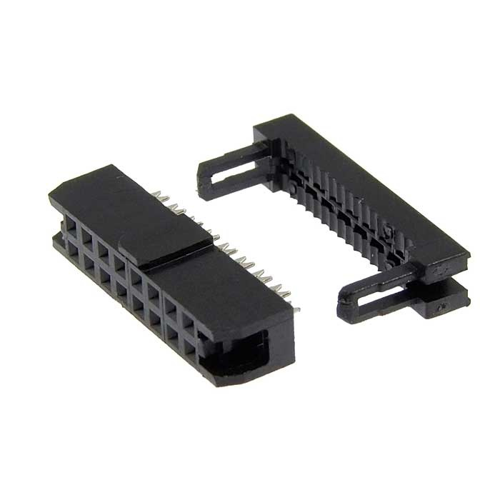Разъём IDC RUICHI IDC2-16F, 2.00 мм, 16 контактов фото 1