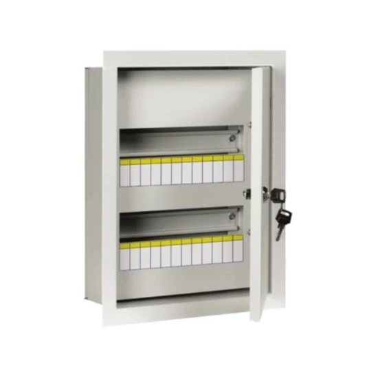 Корпус металлический IEK ЩРв-24з серый TREND IP31 395х310х120 (MKM14-V-24-30-T) фото 1