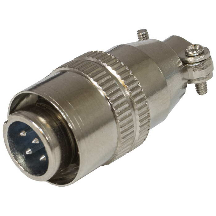 Разъём быстроразъёмный RUICHI XS12-4 (Zn) cable plug, 4-х контактый фото 1