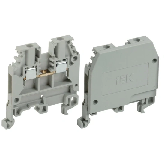 Зажим наборный ЗНИ-2,5мм2 (JXB24А) серый IEK (YZN10-002-K03) фото 1