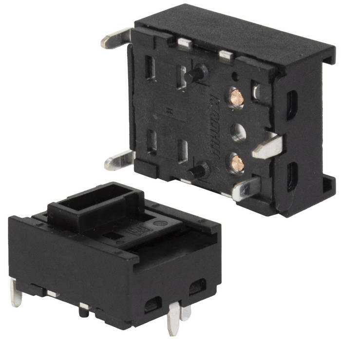 Движковый переключатель RUICHI KBB11, 18.5х23х16 мм, 4 контакта, 3 А, 250 В фото 1