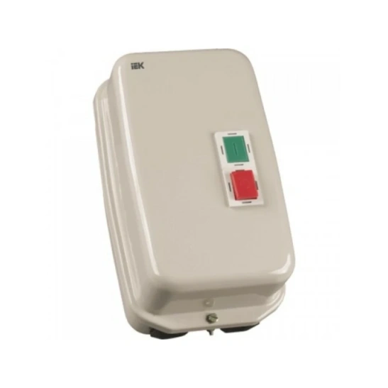Контактор КМИ34062 40А в оболочке 220В/АС3 IP54 IEK (KKM36-040-220-00) фото 1