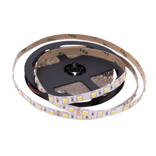 Лента светодиодная General (5032) GLS-5050-4 5м 60 LED 14,4 Вт/м 12 В 4500 К IP20 белая фото 1