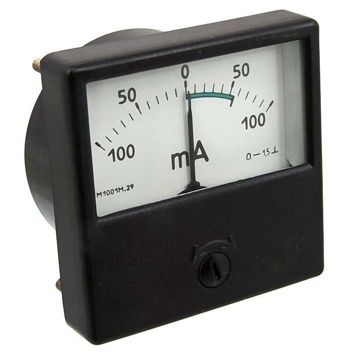 Приборы постоянного тока М1001 100-0-100МА.29 фото 1