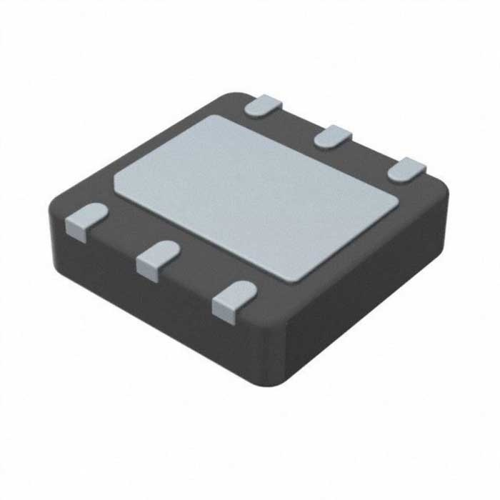 LD39100PU33R, Линейный регулятор напряжения ST Microelectronics положительной  полярности, 5.5 В макс вх., 3.3 В вых., 1 А, корпус DFN -6(3x3) фото 1