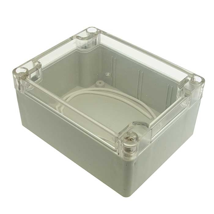 Корпус для РЭА пластиковый пылевлагонепроницаемый ZTM-ELECTRO Z212C, IP65, 115x90x55 мм, с прозрачной крышкой фото 1