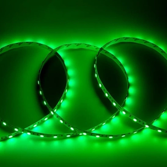 Лента светодиодная General (502410) GLS-5050-G 5м 60 LED 14,4 Вт/м 12 В IP20 зелёная фото 1