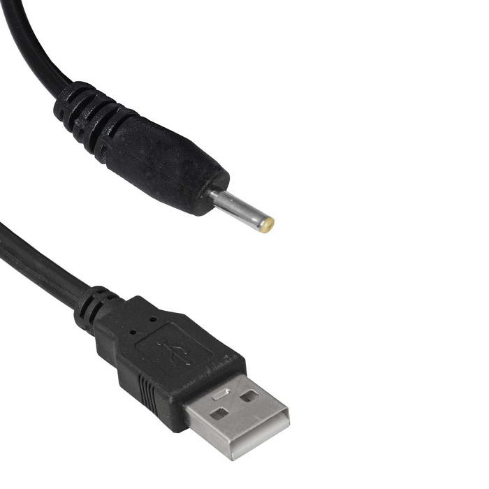 Компьютерный шнур RUICHI USB 2.0 A(m)-DC 0.7x2.5 мм, 1.5 м фото 1