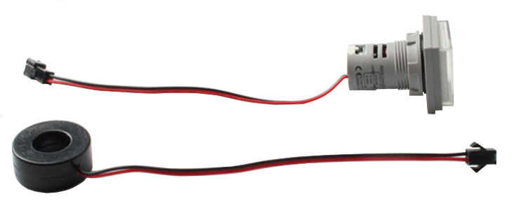 Цифровой LED вольтметр, ампермерметр, частотомер переменного тока RUICHI DMS-301 фото 2