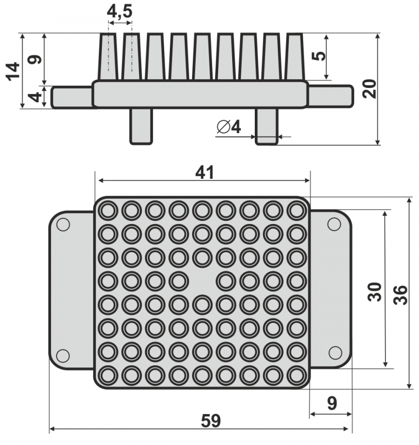 Охладители И-650 59х36х20 фото 2