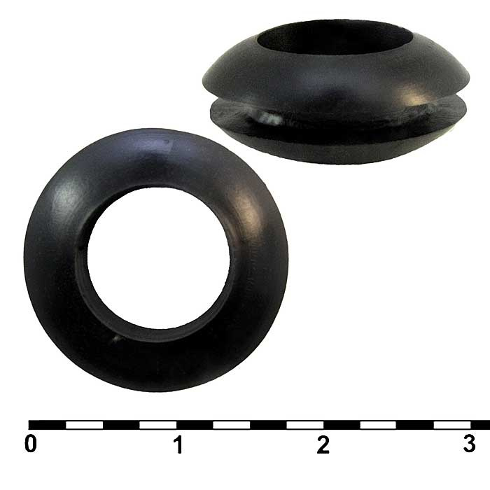 Втулка проходная RUICHI 10х16х12х7.5х2, резина EPDM фото 1
