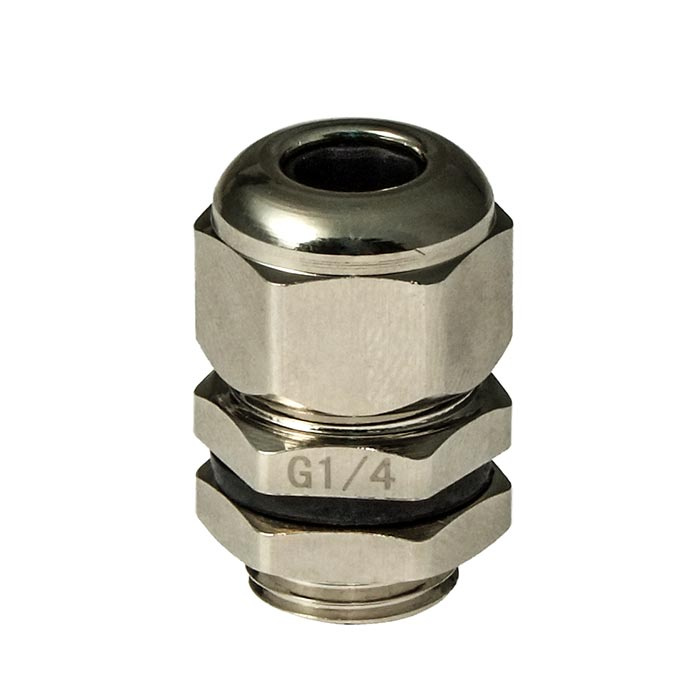 Кабельный ввод ZTM-ELECTRO FBA13-08, никелированная латунь фото 1