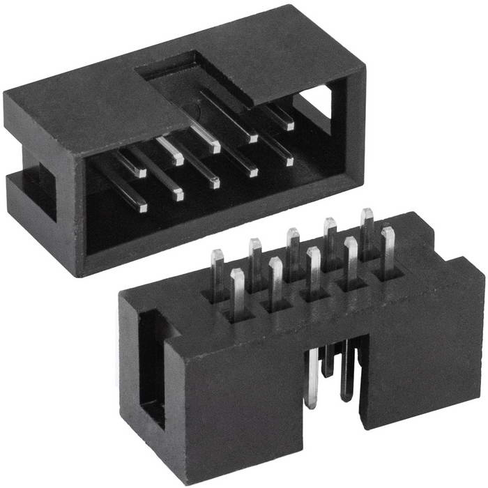 Разъём IDC RUICHI BH-10 (IDC-10MS), 10 контактов фото 1