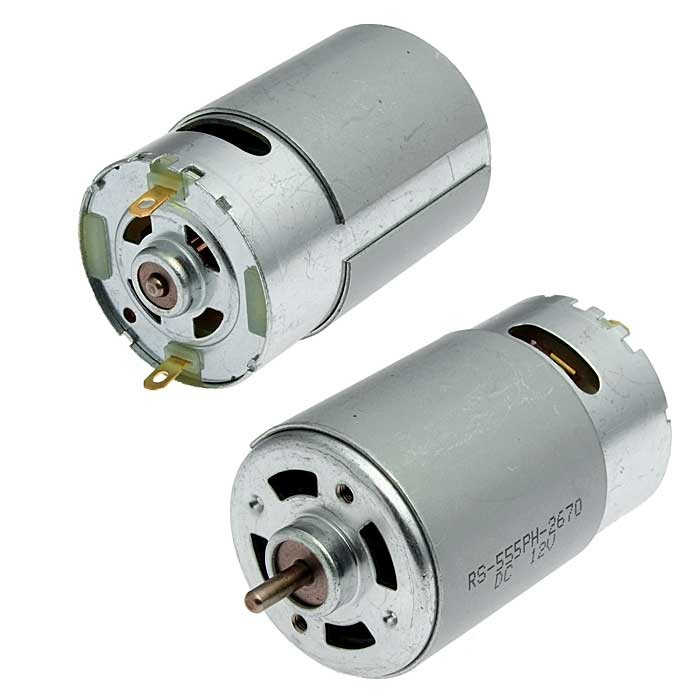 Коллекторный электродвигатель постоянного тока RUICHI RS-555PH-2670, 12 В, 6.69 Вт фото 1