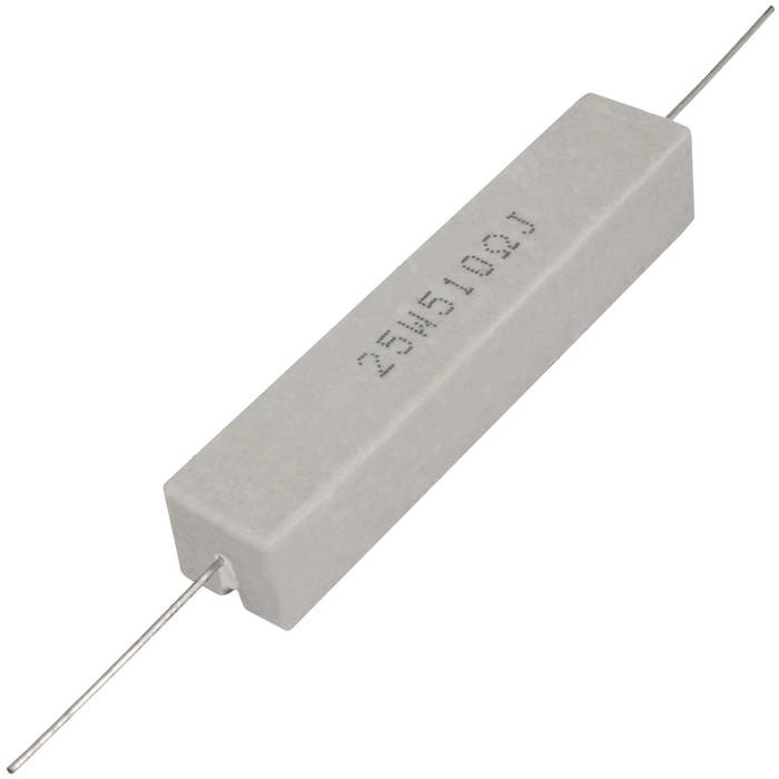 Мощный постоянный резистор RUICHI RX27-1 510 Ом 25W 5% / SQP25, керамо-цементный   корпус фото 1
