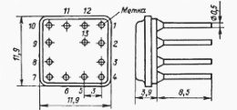 Отечественные микросхемы 217ТК1Б фото 2