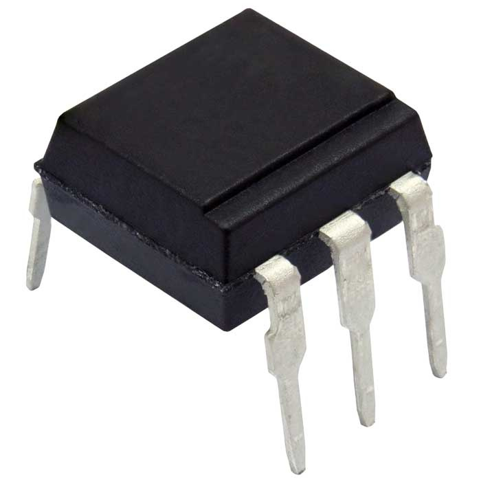 PVT412PBF, Твердотельное оптоэлектронное реле Infineon Technologies, однополярное,  нормально  разомкнутое, 0- 400В,140mA AC/DC, корпус DIP-6 фото 1