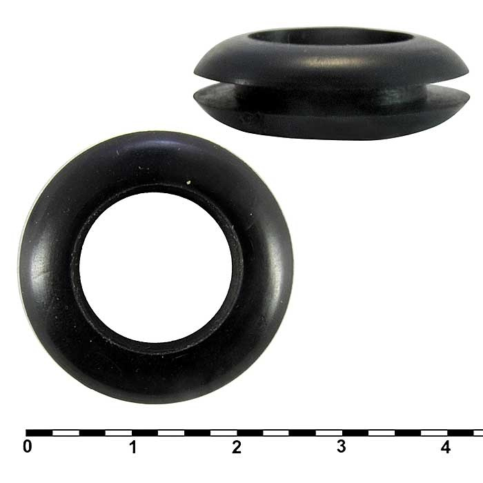 Втулка проходная RUICHI 16х25х18х4.5х2, резина EPDM фото 1