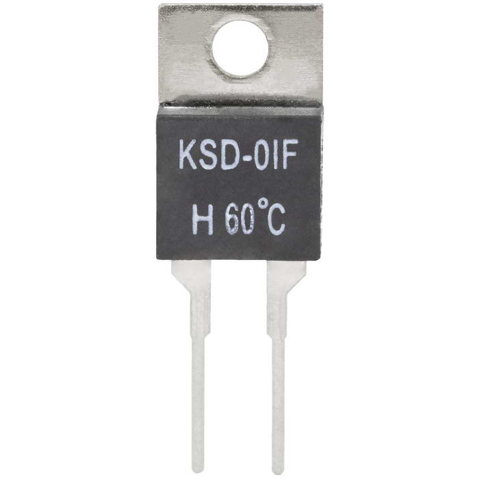 Термостат RUICHI KSD-01F/JUC-31F, 60 °С, 2.5 A фото 1