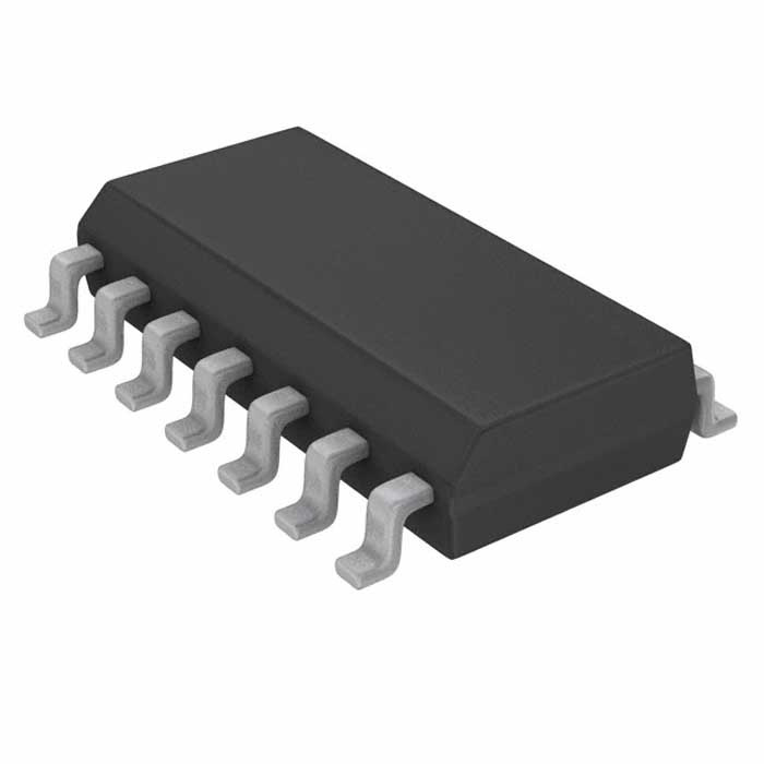 MAX3491EESD+T, приемопередатчик интерфейса RS485/RS422 Maxim Integrated, 10МБ/сек,  защита от статического электричества 15kV, корпус SOIC-14(Narrow) фото 1