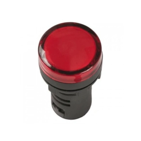 Лампа AD16DS(LED)матрица d=16мм красный 230В AC IEK (BLS10-ADDS-230-K04-16) фото 1
