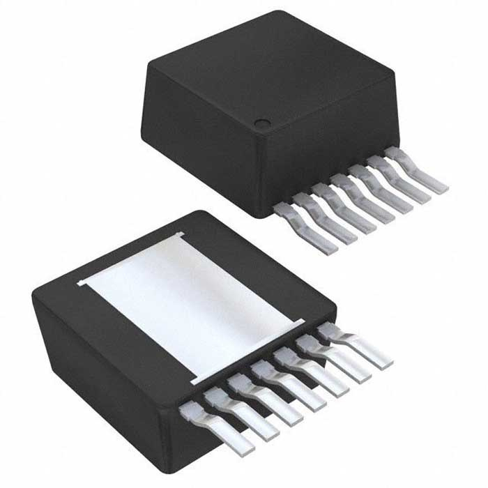 LMZ14203TZX-ADJ/NOPB, Cиловой модуль Texas Instruments  понижающего DC/DC  преобразователя, SIMPLE  SWITCHER, 3А, 6 ... 42В вх., 0.8 ... 6В вых., 1МГц, корпус TO-PMOD-7 фото 1