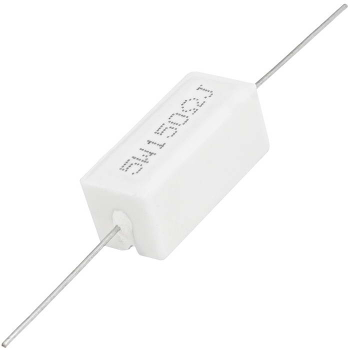 Мощный постоянный резистор RUICHI RX27-1 150 Ом 5W 5% / SQP5, керамо-цементный   корпус фото 1