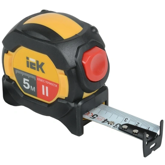 Рулетка измерительная PROFESSIONAL 5м IEK (TIR10-3-005) фото 1