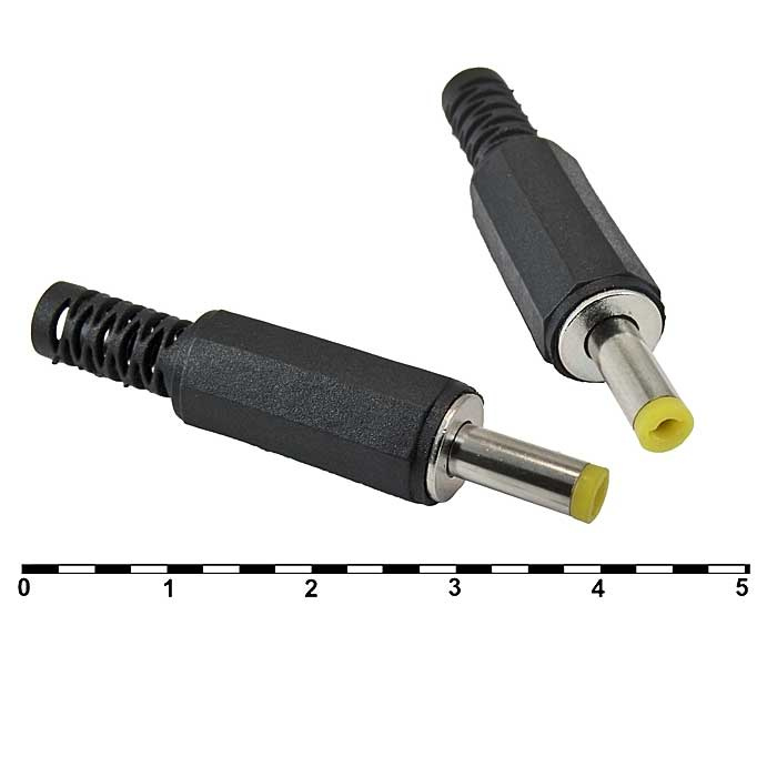 Разъёмы питания штырьковые RUICHI 7-0026d / 4*1.7*9 mm фото 1